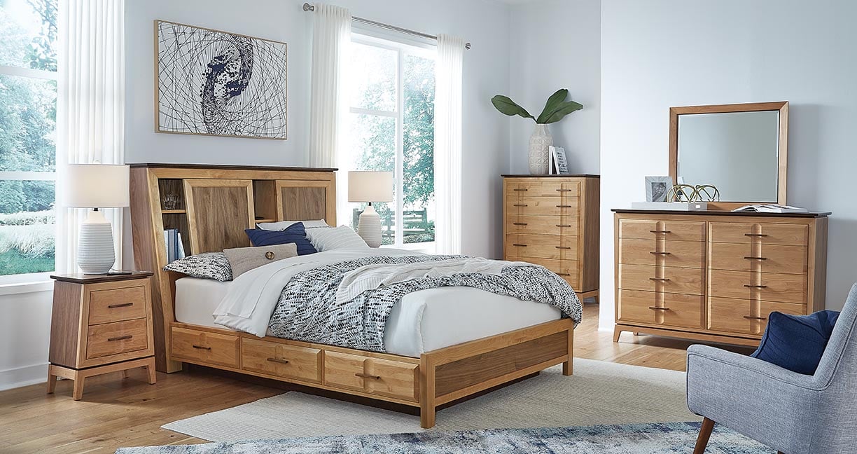 Whittier Wood Addison Beveled Mirror