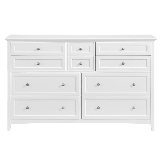 Whittier Wood McKenzie Glazed Cherry 10-Drawer Dresser