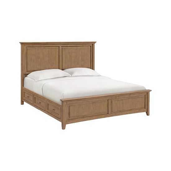 Whittier Wood McKenzie King Storage Bed