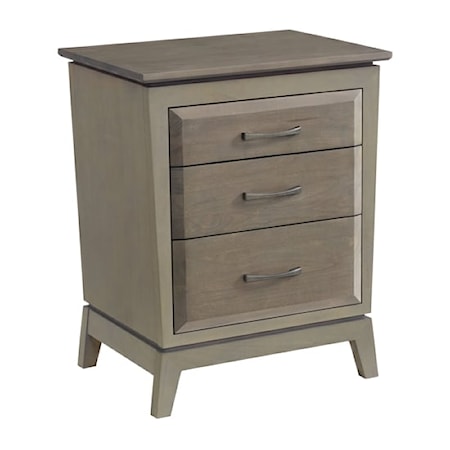 3-Drawer Nightstand