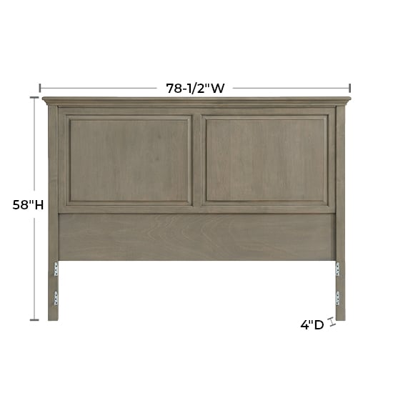 Whittier Wood McKenzie Cal-King Premier Headboard