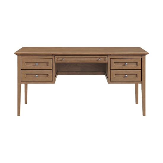 Whittier Wood McKenzie 4-Drawer Desk