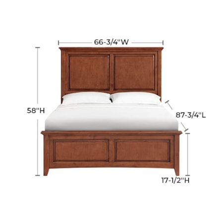 Queen Panel Bed