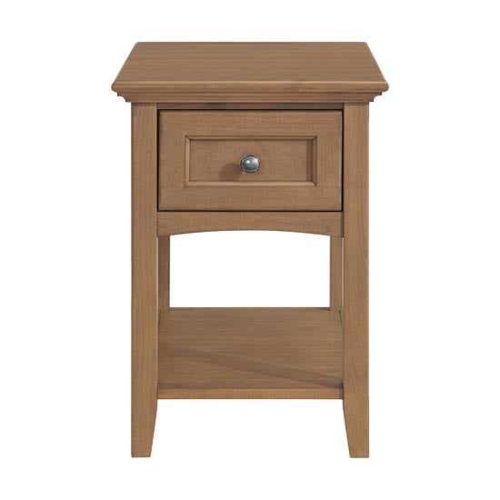 Whittier Wood McKenzie 1-Drawer Side Table