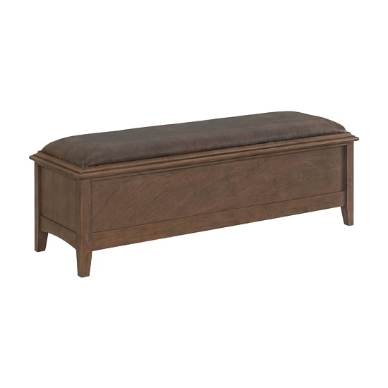 Whittier Wood McKenzie 2-Drawer Bench