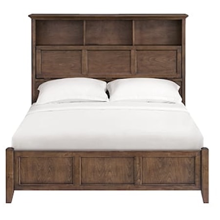 Queen Bookcase Bed