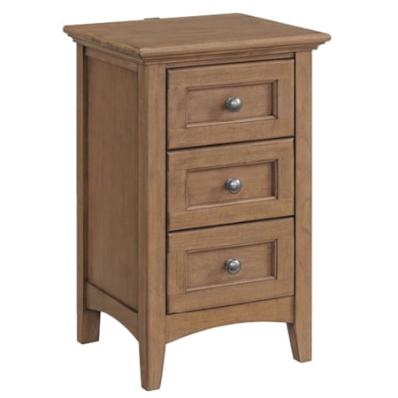 3-Drawer Nightstand