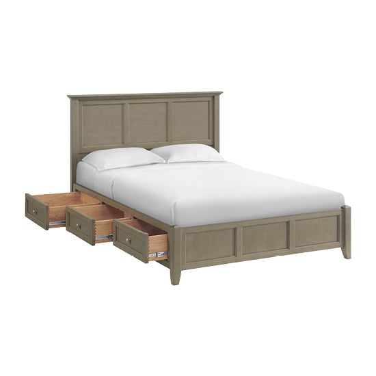 Queen Classic Storage Bed