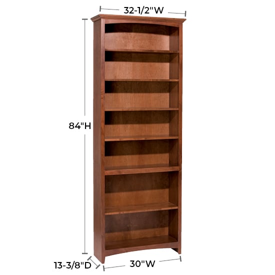 30"W X 84"H Bookcase