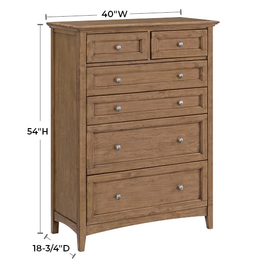 Whittier Wood   6-Drawer Chest