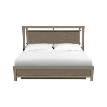 King Panel Storage Bed