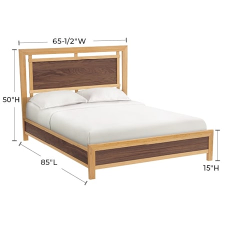 Queen Panel Bed