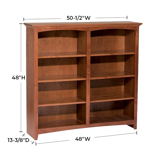 48"W X 48"H Bookcase