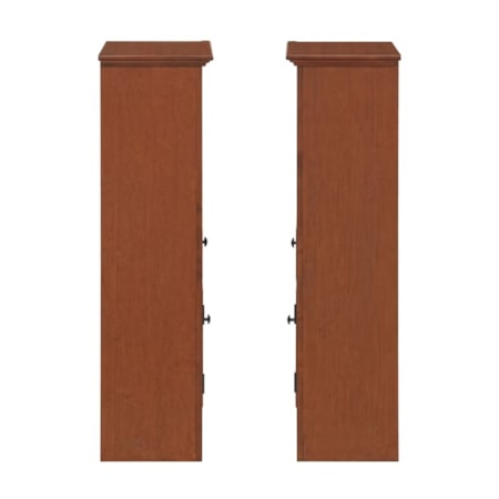 Set of 2 Bookcase Piers