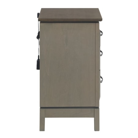 Small 3-Drawer Nightstand