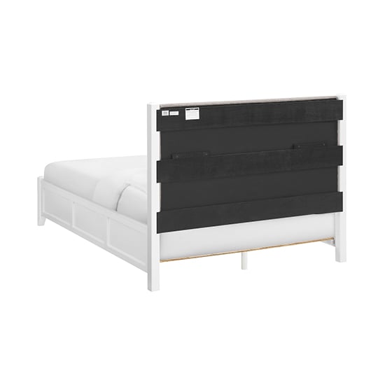 Whittier Wood McKenzie Customizable Queen Upholstered Panel Bed