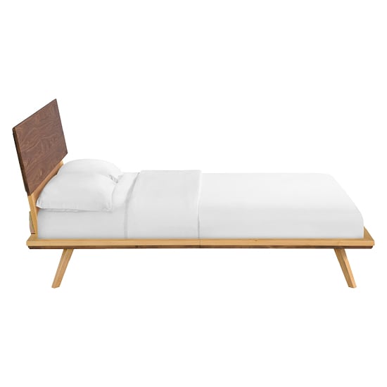 Whittier Wood Addison Queen Black Walnut Adj Hbd Platform Bed