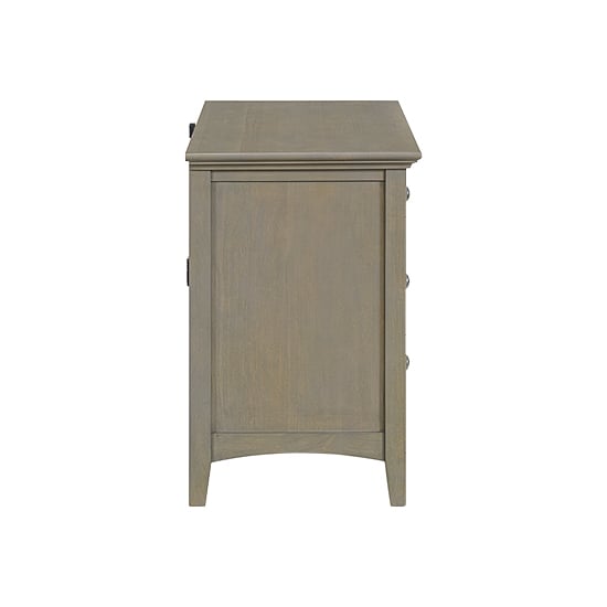 Whittier Wood McKenzie Glazed Cherry 4 Drawer Nightstand