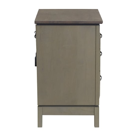 3-Drawer Nightstand