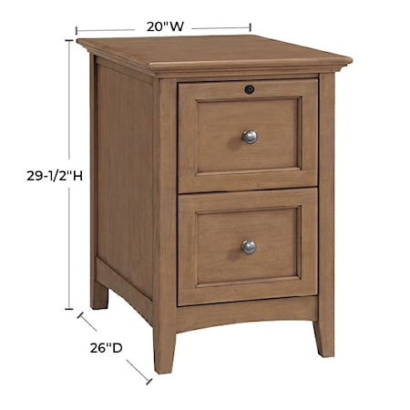 2-Drawer File Cabinet