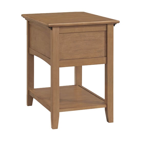 Whittier Wood McKenzie 1-Drawer Side Table
