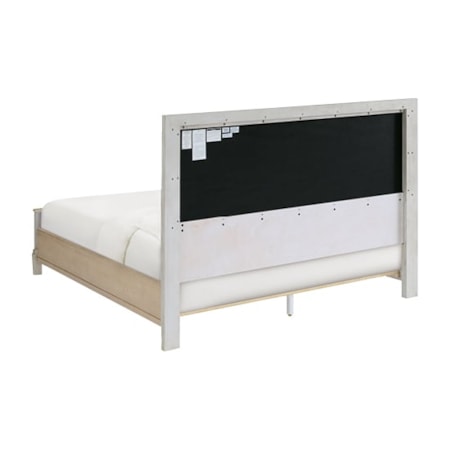 Cal-King Upholstered Panel Bed