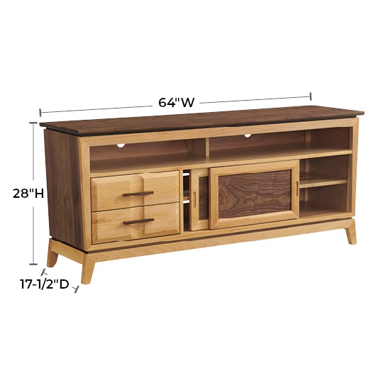 64" Sound Bar Media Console