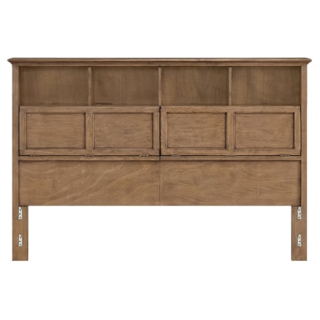 King Classic Bookcase Headboard