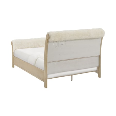 Queen Sheepskin Bed