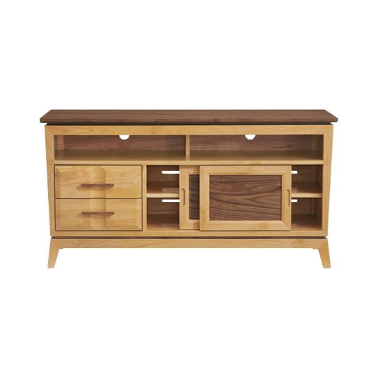 Whittier Wood Addison 54"W Sound Bar Media Console