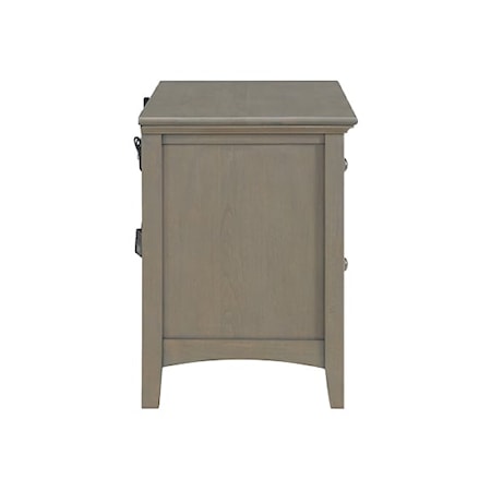 3-Drawer Wide Nightstand