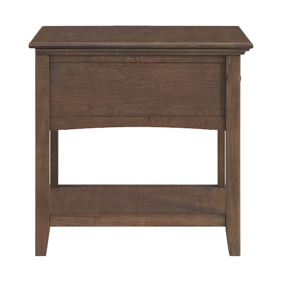 Whittier Wood McKenzie Chairside Table