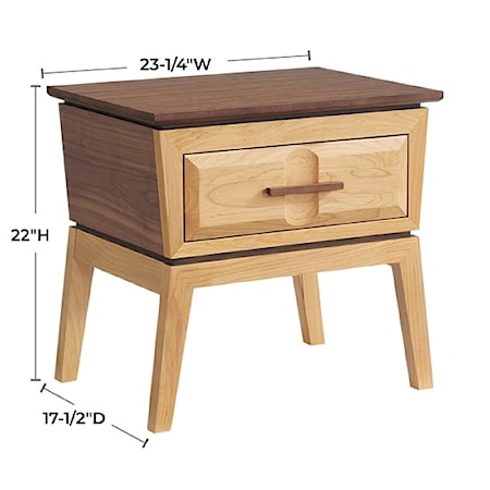 1-Drawer Nightstand