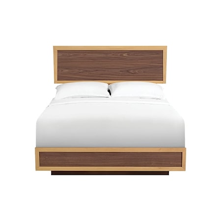 Queen Adjustable Headboard Storage Bed