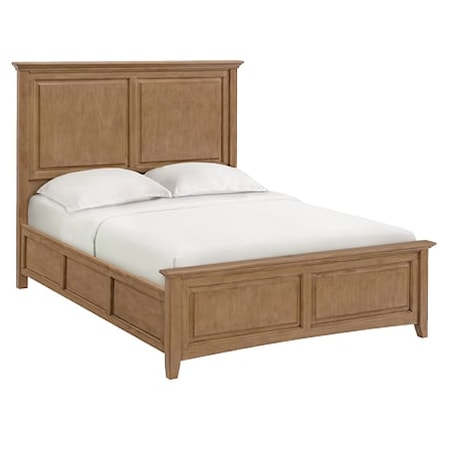 Queen Panel Bed