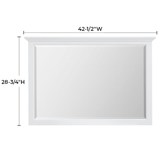 Whittier Wood McKenzie Beveled Mirror