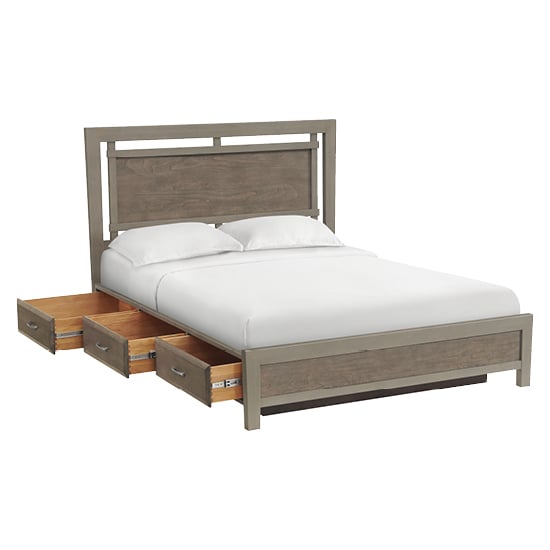 Whittier Wood Ellison Queen Panel Storage Bed