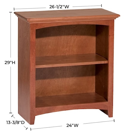 24&quot;W X 29&quot;H Bookcase