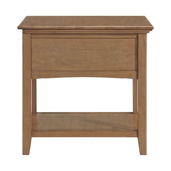 Whittier Wood McKenzie 1-Drawer Side Table