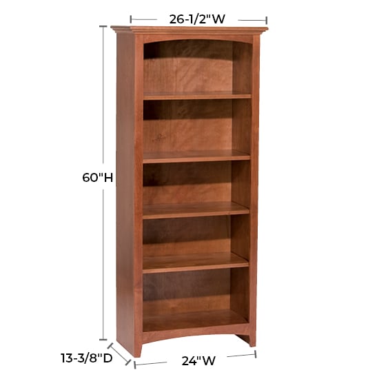 24"W X 60"H Bookcase