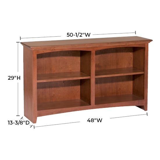 48"W X 29"H Bookcase