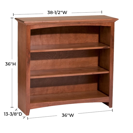36"W X 36"H Bookcase