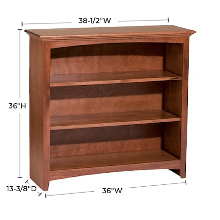 36&quot;W X 36&quot;H Bookcase