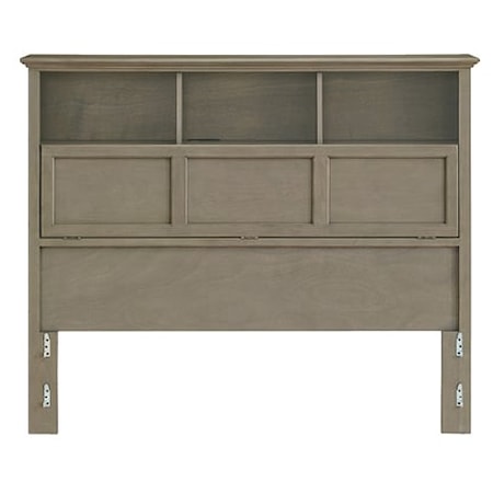 Queen Classic Bookcase Headboard