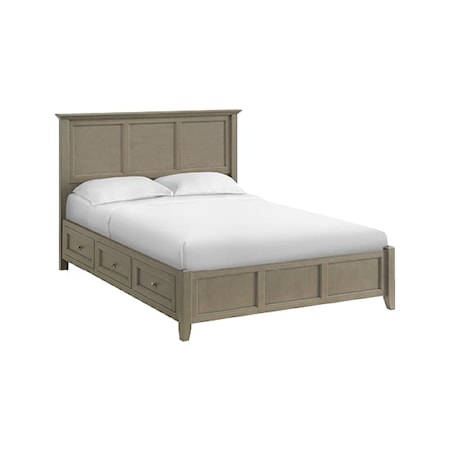 4-Piece Queen Classic Storage Bedroom Set