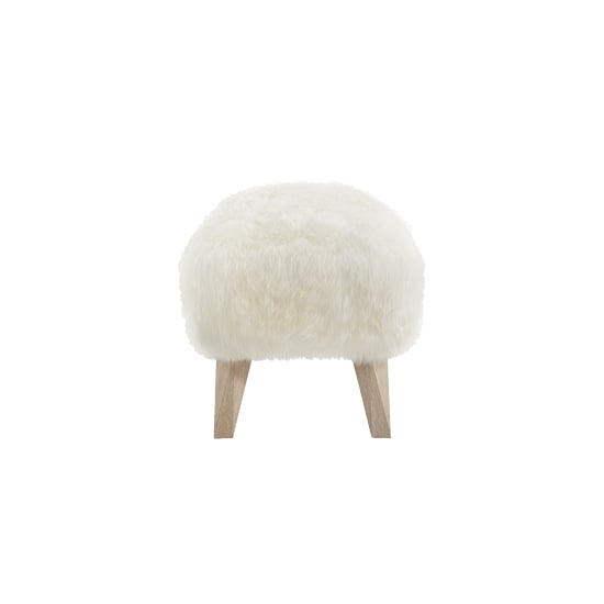 Sheepskin Bench