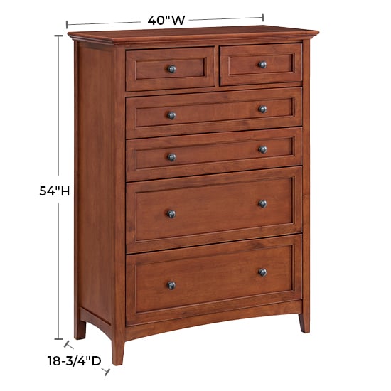 Whittier Wood   6-Drawer Chest