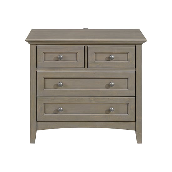 Whittier Wood McKenzie Glazed Cherry 4 Drawer Nightstand