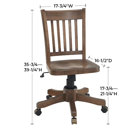 Whittier Wood McKenzie Office Chair