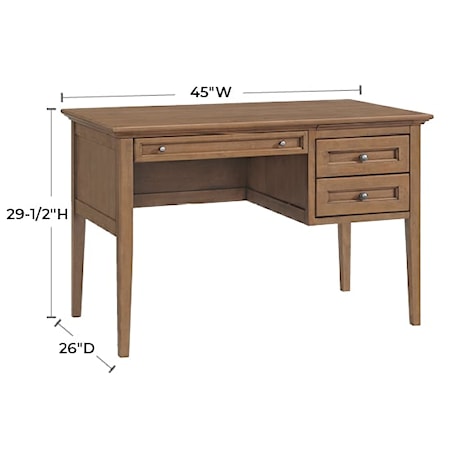 3-Drawer Desk